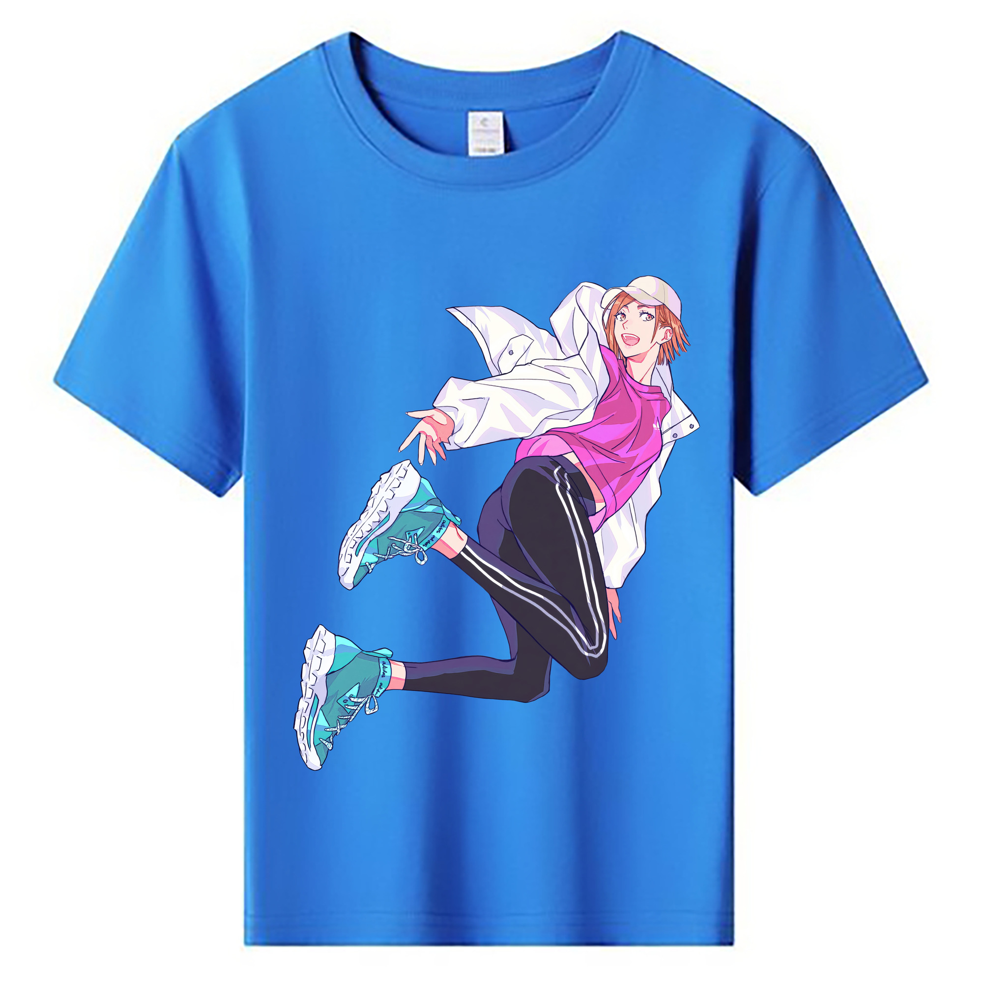 （画像用） 呪術廻戦 Jujutsu Kaisen 綿100％キッズTシャツ（フロントプリント）